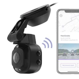 1080P Nexar WiFi Dashcam Med Sugekop Montering På Forrude Inkl. 16GB Micro SD Kort