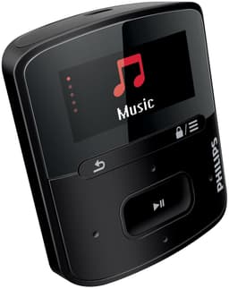 Philips GoGear Raga MP3-spelare 4 GB SA4RGA04KN (svart)