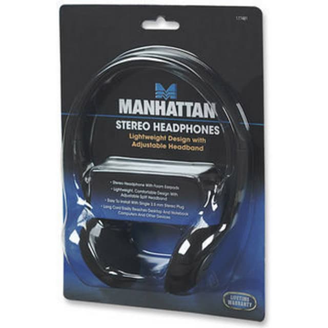 Manhattan Stereo Kopfhörer On Ear hörlurar On-ear