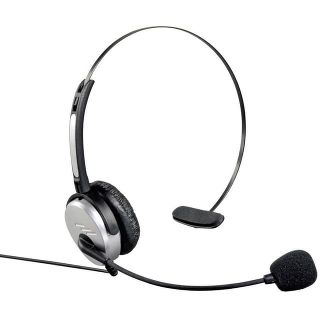 Hama 40625 Telefon On-ear headset Silver