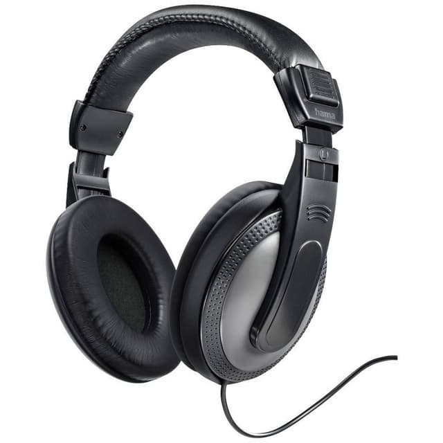 Hama ShellTV TV Over Ear hörlurar Over Ear Mörkgrå,