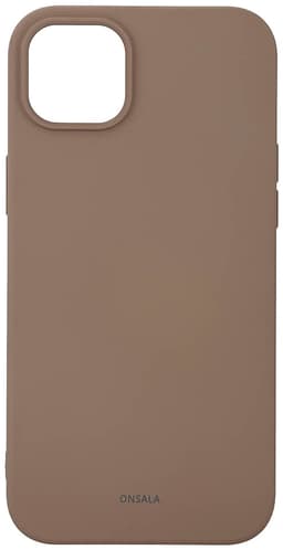Onsala iPhone 14/13 Silicone cover (brun)