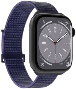 Puro Apple Watch 42-49 mm nylon urrem (blå)