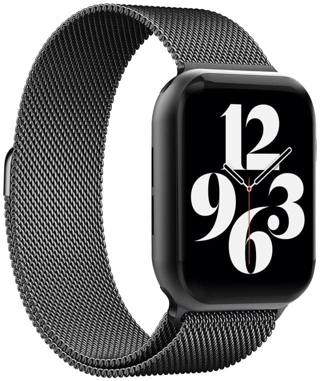 Puro Apple Watch 42-49mm Milanese reim (sort)