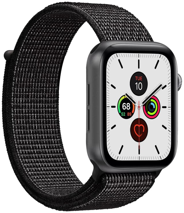 Puro Apple Watch 42-49 mm nylon urrem (sort)