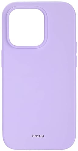 Onsala iPhone 14 Pro silikonskal (lila)