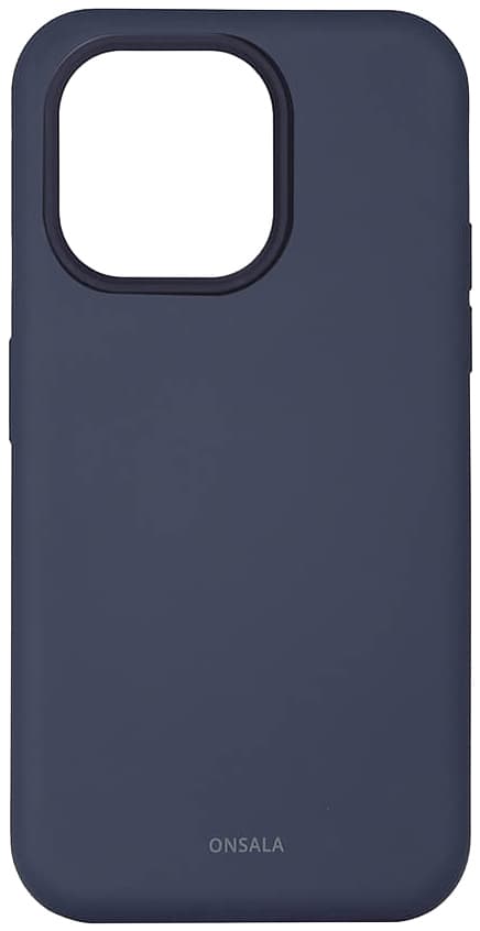 Onsala iPhone 14 Pro Silicone cover (blå)
