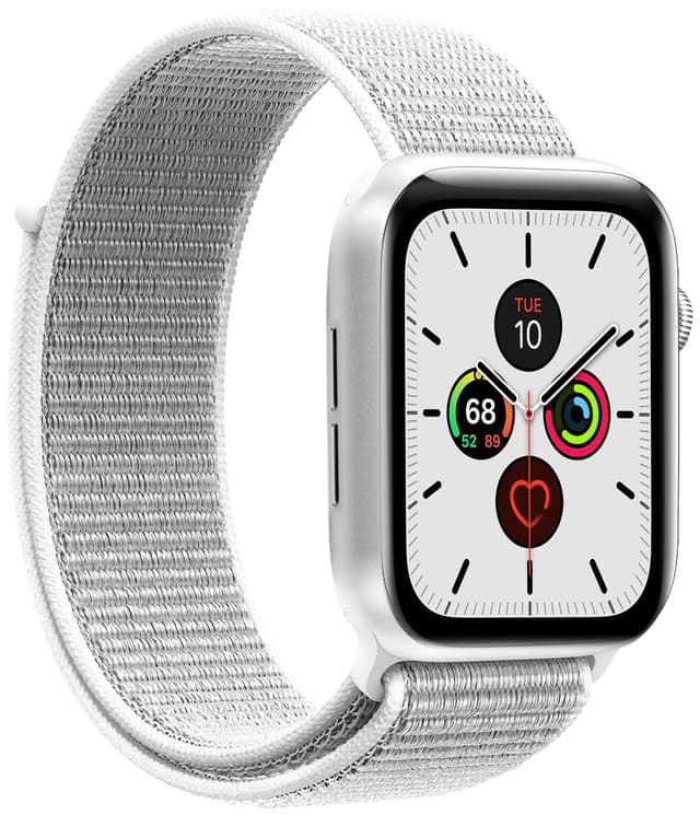 Puro Apple Watch 38-41mm nylonreim (hvit)