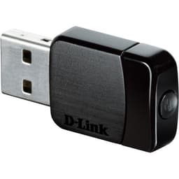 D-Link Mini adapter AC580, nätverksadapter, USB , 802.11n/g/ac, svart (DWA-171)