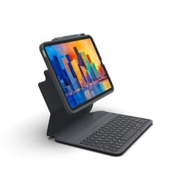 ZAGG iPad 10.9 Kotelo Pro Keys Musta Harmaa