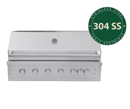 Myoutdoorkitchen - Built-in - Innbyggbar gassgrill med 6 brennere