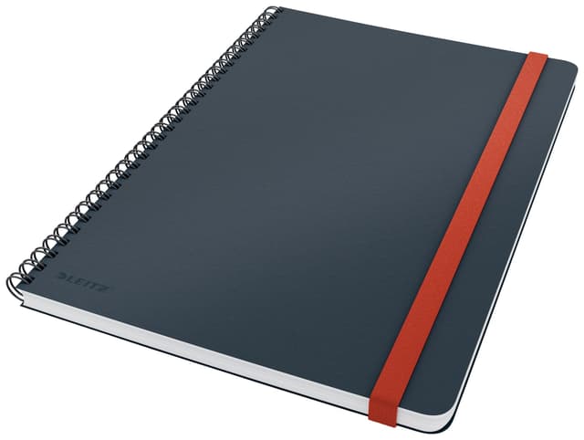 Leitz Cosy Soft Touch notatbok Hardcover med spiralinnbinding, linjer