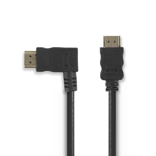 Nedis High Speed ​​HDMI ™ kabel med Ethernet | HDMI™ Kontakt | HDMI™ Kontakt | 4K@30Hz | 10.2 Gbps | 1.50 m | Rund | PVC | Svart | Blister