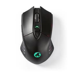 Gaming Mouse | Wired & Wireless | 500 / 1000 / 2000 / 3000 / 5000 / 10000 dpi | Justerbar DPI | Antall knapper: 7 | Programmerbare knapper | Right-Handed | 1.50 m | RGB
