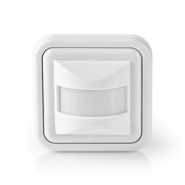Nedis Bevegelsessensor | Innendørs | 2-wire / 3-Wire | Type F (CEE 7/7) | 160 ° | 5 - 200 W | 200 W | 500 W | 3 - 2000 Lux | Sensorteknologi: PIR | Sensor rekkevidde: 0.0 - 9.0 m