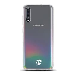 geleskal | Används för: Samsung | Samsung Galaxy A70 | Transparent | TPU