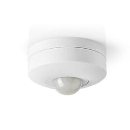 Rörelsedetektor | Inomhus | 3-Wire | 360 ° | 5 - 300 W | 300 W | 1200 W | 3 - 2000 Lux | Sensorteknik: PIR | Sensor räckvidd: 0.0 - 6.0 m