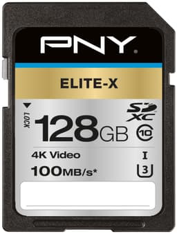 PNY Elite-X SDXC-minnekort 128 GB