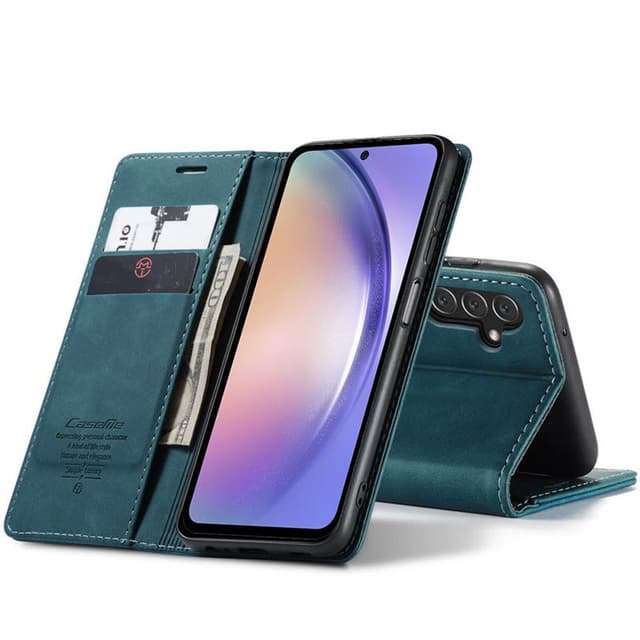 CaseMe Smart Magnet FlipCase Samsung Galaxy A54 5G - Blå