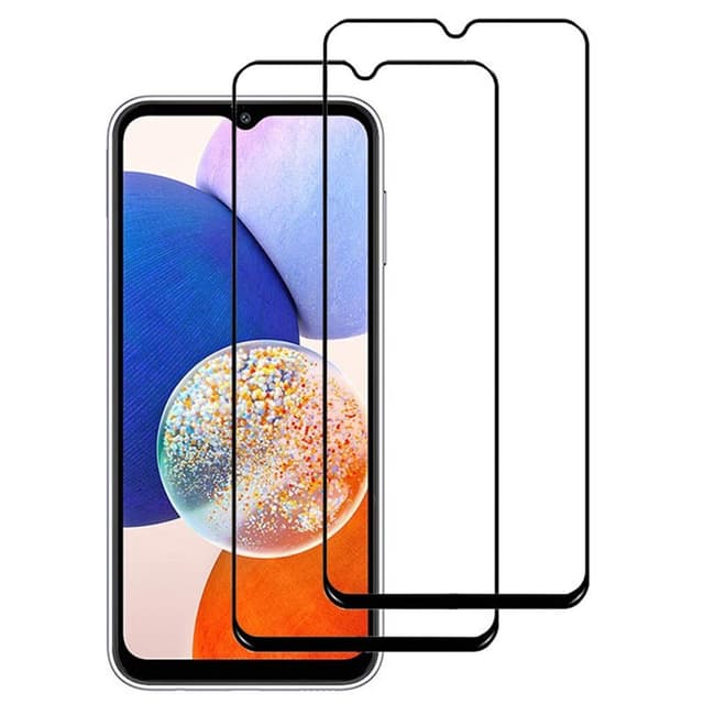 2-pack 5D glas skärmskydd Samsung Galaxy A14 5G