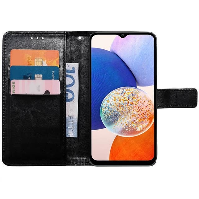 Mobilplånbok 3-kort Samsung Galaxy A14 5G - Svart