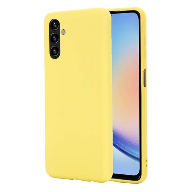 Liquid suojakuori Samsung Galaxy A34 5G - Keltainen