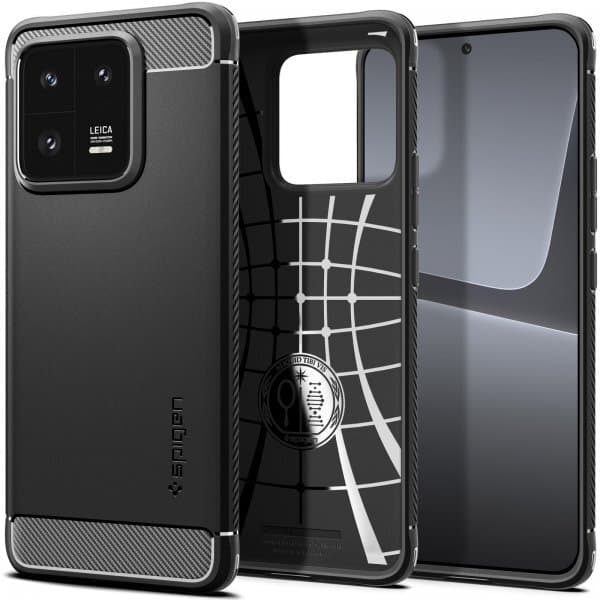 Spigen Xiaomi 13 Pro Skal Rugged Armor Matte Black