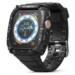 Ringke Apple Watch Ultra Cover med Armbånd Fusion-X Guard Sort