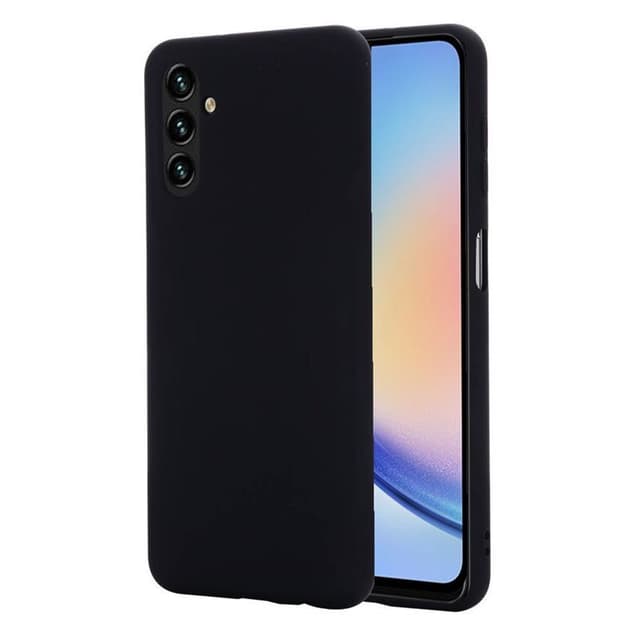 Liquid silikone cover Samsung Galaxy A34 5G - Sort