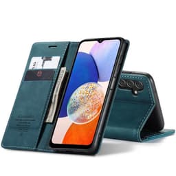 CaseMe Smart Magnet FlipCase Samsung Galaxy A14 5G - Blå