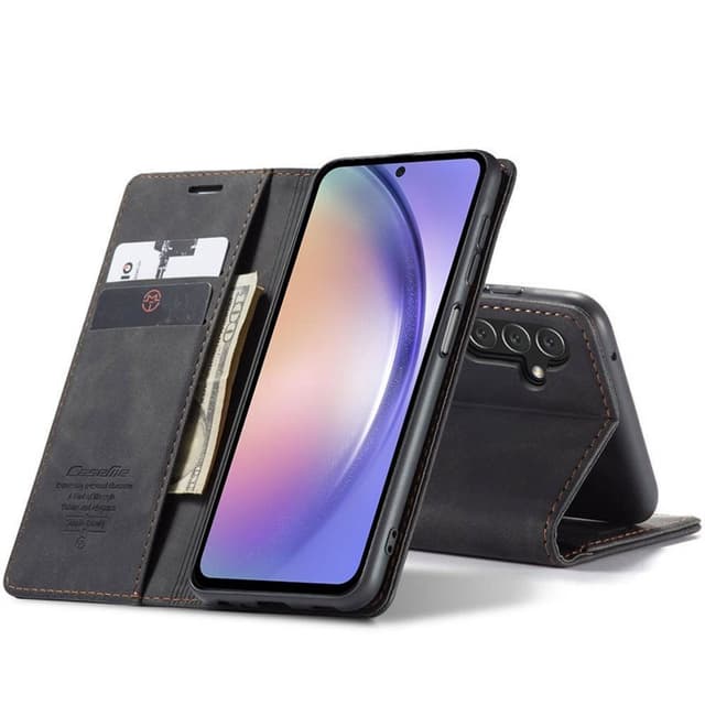 CaseMe Smart Magnet FlipCase Samsung Galaxy A54 5G - Svart