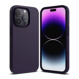 Ringke iPhone 14 Pro Deksel Silikoni Deep Purple