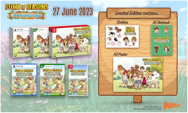 Story of Seasons: A Wonderful Life será lançado em 27 de junho para PS5