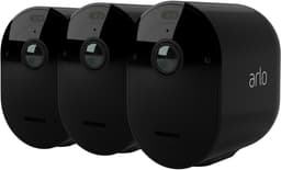 Arlo Pro 5 sikkerhetskamera (sort/3-pakk)