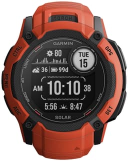 Garmin Instinct 2X Solar udendørsur (rød)