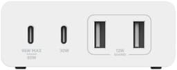 Belkin 108W GaN 4-Port Universal laddare (vit)