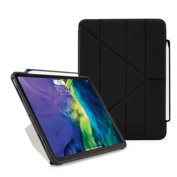 Pipetto iPad Air 10.9 2020/2022 Fodral Origami No3 Svart