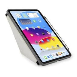 Pipetto iPad 10.9 Kotelo Origami No3 Pencil Case Tummanharmaa