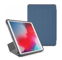 Pipetto iPad Air 2019/iPad Pro 10.5 Kotelo Origami Shield Merensininen