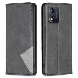 BINFEN Plånboksfodral Motorola Moto E13 4G - Svart
