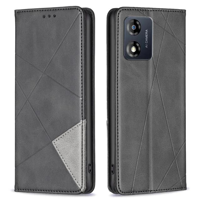 BINFEN Plånboksfodral Motorola Moto E13 4G - Svart
