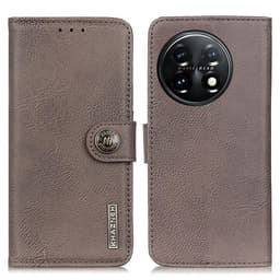 KHAZNEH OnePlus 11 5G Plånboksfodral - Khaki
