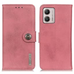 KHAZNEH Motorola Moto G53 5G Plånboksfodral - Rosa