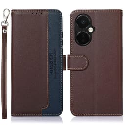 OnePlus Nord CE3 5G KHAZNEH Plånboksfodral - Brun/Blå