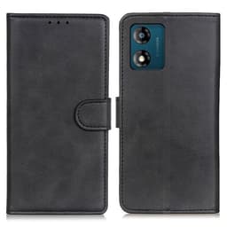 PU-magneettinen lompakon nahkakotelo Motorola Moto E13 4G: lle