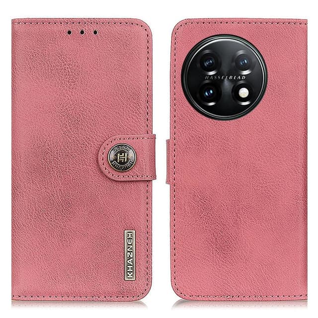 KHAZNEH OnePlus 11 5G Plånboksfodral - Rosa