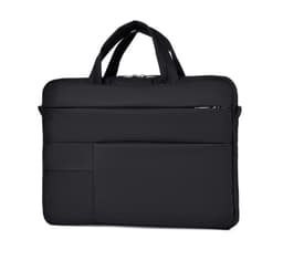 Laptopväska med flera fickor Sort 15.6 inch