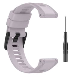 Klokkebånd silikon Lilla Garmin Forerunner 265 / 965