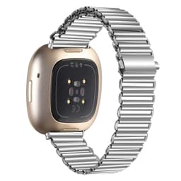 Klockarmband i rostfritt stål Sølv Fitbit Versa 3 / Versa 4 / Sense 2