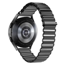 Klokkebånd i rustfritt stål Sort 20 mm Samsung Watch s / Samsung Watch 5 / Huawei GT